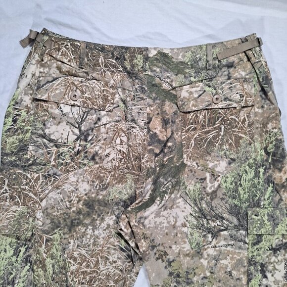 Cabelas Men’s Hunting Cargo Pants Camouflage Camo Zonz Western Size 44 Reg - Picture 11 of 12